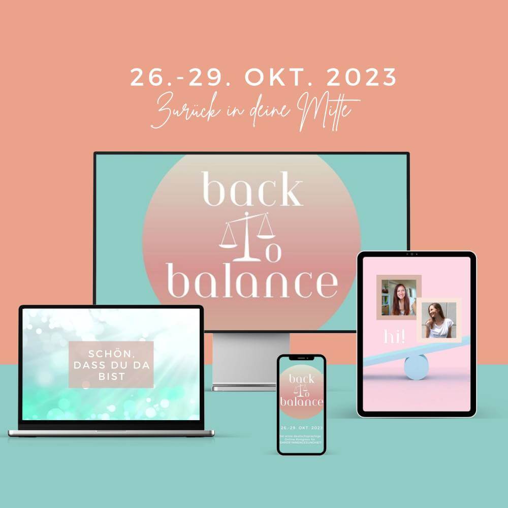 Back to Balance Lehrerinnen Online-Kongress